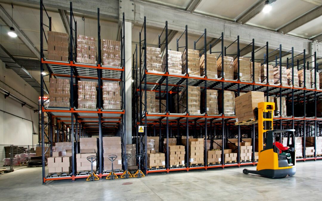 Warehouse forklifter